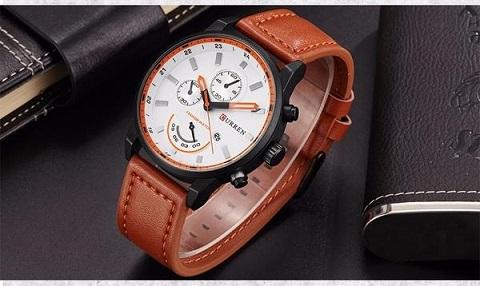 Curren New Men's Fashion Watch (Dial 4.3cm)